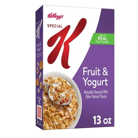 Kellogg's Special K Fruit and Yogurt Cold Breakfast Cereal, 13 oz
