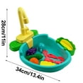 thumbnail image 4 of Kitchen Sink Toys With Running Water Educational Gifts For Girls Boys, 4 of 9
