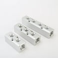 thumbnail image 3 of Aluminum Air Hose Inline Manifold Block Splitter G1/4 Threaded Manifold Fitting 2 Way Mingyqi, 3 of 10