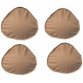 thumbnail image 1 of BIMEI 2 Pairs Cotton Protect Pocket For Mastectomy Silicone Breast Forms Cover Bags for Prosthesis Artificial Fake Boobs Triangular 2 Pair Beige XL, 1 of 6