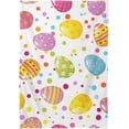 thumbnail image 2 of Coolnut Easter Eggs Rectangle Tablecloth, Spill-Proof Polyester Table Cloth, Table Cover for Kitchen Dining Picnic Holiday Party Decoration, 60"x60", 2 of 7