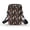 Santa Claus Mushroom Design, variant on HELLHERO Travel Crossbody Purse Dog and Sunflower Pattern Double Deck Small Crossbody Purse for Unisex