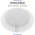 thumbnail image 4 of Round Acrylic Plexiglass Sheet Table Top 1/4" Flat Clear Cake Disc Lucite Circle, 4 of 9