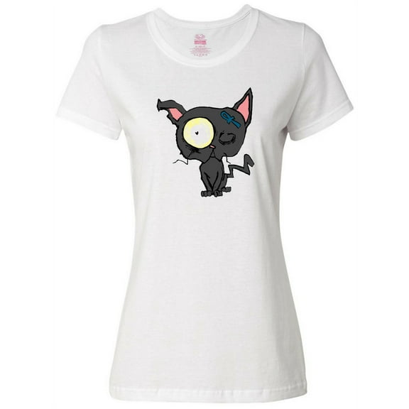 Inktastic Goth Animals Pets Black Cat Women's T-Shirt