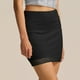 thumbnail image 4 of Minifalda de encaje para mujer, sexy, ajustada, con capas, cintura alta, estampado floral, falda corta tipo lápiz para verano informal, tejido elástico, 4 of 6