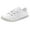 White, variant on IUJSOY Women's Slip On Canvas Sneaker Low Top Casual Walking Shoes Classic Comfort Flat Fashion Shoes