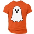 thumbnail image 2 of Mens Halloween Costume Halloween Shirts Plus Size Short Sleeve Halloween Blouse Tops Spooky Ghost Print, 2 of 5