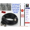 Dual Sirio Twin-Log 4 4ft 1500 Watt CB Antenna kit