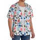 thumbnail image 2 of Balery Sport Items Camisa Casual de Manga Corta con Botones para Hombre, Texturizada, Estilo Cubano, para Playa, Verano-XX-Large, 2 of 5