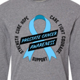 thumbnail image 4 of Inktastic Prostate Cancer Awareness Long Sleeve T-Shirt, 4 of 5
