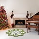 thumbnail image 4 of Snowflakes Rug Winter Snowflake Doormat Snowflake Welcome Mat Cute Christmas Decorative Non-Slip Washable Door Mats For Indoor Outdoor Entrance Home Bathroom, 4 of 6