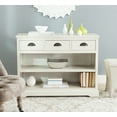 thumbnail image 2 of SAFAVIEH Prudence Bookshelf Storage Unit w/ 3 Drawers, White, 2 of 6