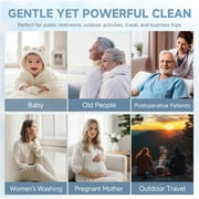 HODVIT Electric Portable Bidet for Travel, Personal Hygiene and Postpartum Care, 350ml Handheld Washer with Dual-Mode and IPX7 Waterproof