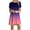 Pink, variant on Ichuanyi Dresses for Women 2022, Fall Fashion Women Casual Short Sleeve O-Neck Printed Ladies Loose Mini Dress