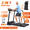 Black+Orange, variant on Noaman Walking Treadmill for Seniors & Recovery with Extended Safety Handrails, 300 lbs Capacity, 2.5HP Foldable Portable Treadmill for Home, Smart APP Control & Joint Protection Shock Absorption