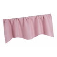 thumbnail image 4 of Sun Shade Short Curtain Kitchen Cafe Window Curtain Panel Valance 132x46cm Pink, 4 of 7