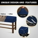 thumbnail image 3 of Fundas para bancos para comedor - Funda para banco Protector de asiento de banco extraíble y lavable, 3 of 7
