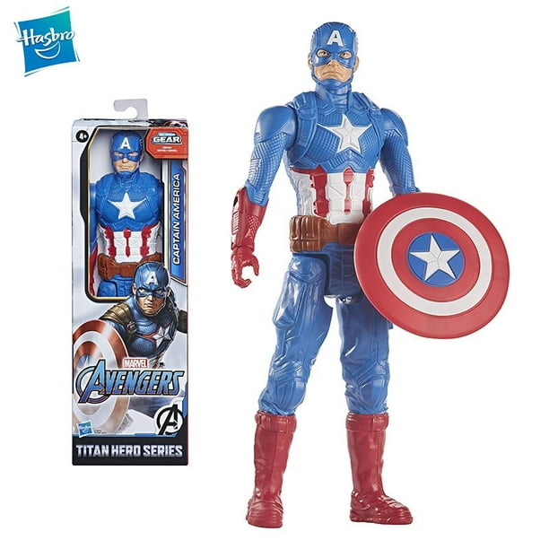 Marvel Avengers Titan Hero Series Capitan America Figura de accion Juguete de 12 pulgadas Marvel Universe para ninos a partir de 4 anos E7877marv zhangmengya LED Walmart en linea