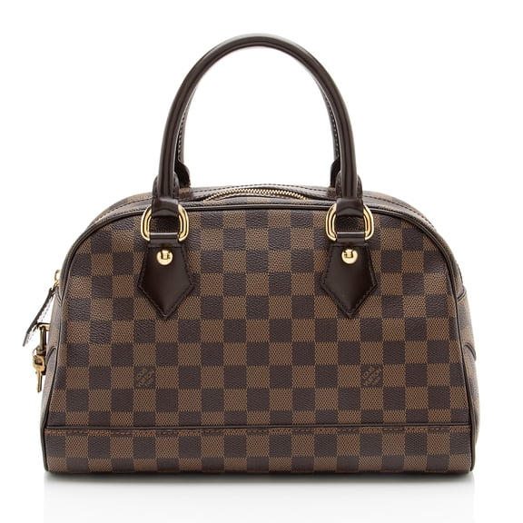 Pre-Owned Louis Vuitton Damier Ebene Duomo Satchel