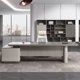 thumbnail image 3 of High Quality Light Luxury Office Desk Filing Cabinets Set Designer Luxury Computer Desks European Boss Bureau Office Furniture My Lux Decor Round, 3 of 31