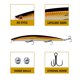 thumbnail image 5 of Advancent Señuelos de pesca versátiles ABS, regalo realista de pececillo para pescadores, señuelos duros de lubina hechos con ABS Pescar, 5 of 6