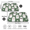 thumbnail image 2 of Goofa Alpaca Faces Printed Car Windshield Sunshade,Foldable Reflective Sun Visor,UV Protection Heat Blocker Sunshade,Car Cooling Accessory-Small, 2 of 7