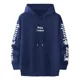 thumbnail image 4 of Sudadera Holgada Con Estampado De Letras Para Hombre, 4 of 8