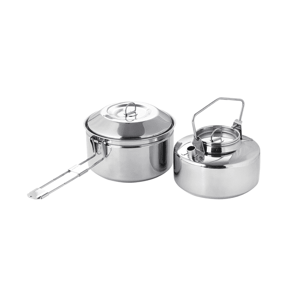 Fire-Maple Antarcti 1L Stainless Steel Pot & Kettle Set