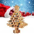 thumbnail image 2 of Árbol de Navidad para adultos, decoraciones de cuenta regresiva, botellero navideño, decoración para vino, 2 of 7