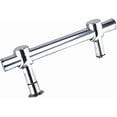 thumbnail image 1 of Poignée de Porte de Douche en Acier Inoxydable, Barre de Serrage Réglable pour Porte Vitrée de Salle de Bain, Finition Polie, Ensembles de Poignées de Porte de Remplacement pour Porte Latérale Simple (Taille : 250 mm), 1 of 7