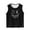 Black, variant on CYRBOKO Boys Tank Tops, Sports Summer Crew Neck Casual Sleeveless Graphic Tee White Size 14-15 T
