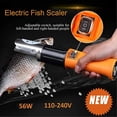 thumbnail image 5 of Escalador de pescado eléctrico, escalador de pescado inalámbrico, raspador de escamas, limpiador, kit de desollador, batería recargable incorporada, 5 of 5