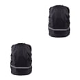 thumbnail image 3 of Advancent Cubierta de impermeable Senderismo Camping Viajar al aire libre Cinta reflectante Cubierta de lluvia negro METRO 2piezas Advancent CBP069339, 3 of 5