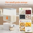 thumbnail image 6 of Rice Dispenser 25 Lbs 2Pcs, Rice Storage Container Moisture Proof, Cereal Dispenser for Pantry, BPA-Free, 6 of 7