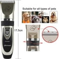 thumbnail image 5 of Professional Dog Cat Clipper Pet Clipper ,Ceramic Blades Rechargeable Wire with 4 Adaptable Combs, 5 of 5