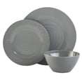 thumbnail image 2 of Gibson Home Brist in Blue 12 Piece Melamine Dinnerware Set, 4 Assorted Colors, 2 of 8