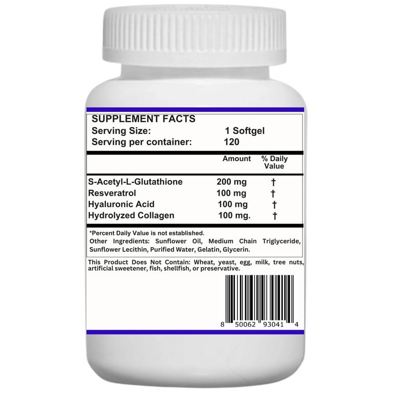 acetyl liposomal glutathione Glutathione Capsules or in Liposomal Form