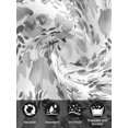 thumbnail image 7 of Gray Spring Floral Cloth Napkins Set of 8 Reusable Dinner Napkins, Watercolor Blooming Botanical Summer Cocktail Napkin Washable Table Napkins for Wedding/Holiday Party/Baby Shower 20"x20", 7 of 7