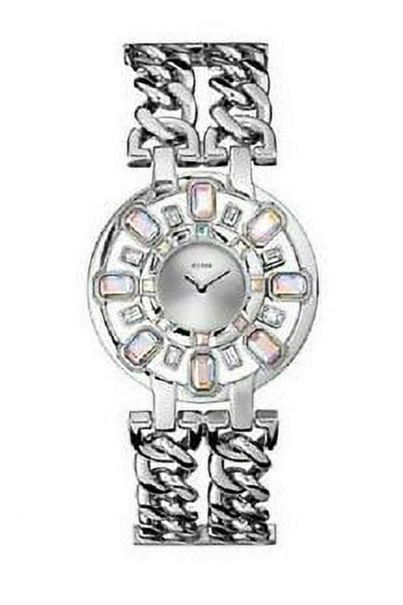 Woman's Swarovski Crystals Silver Watch U0082l2