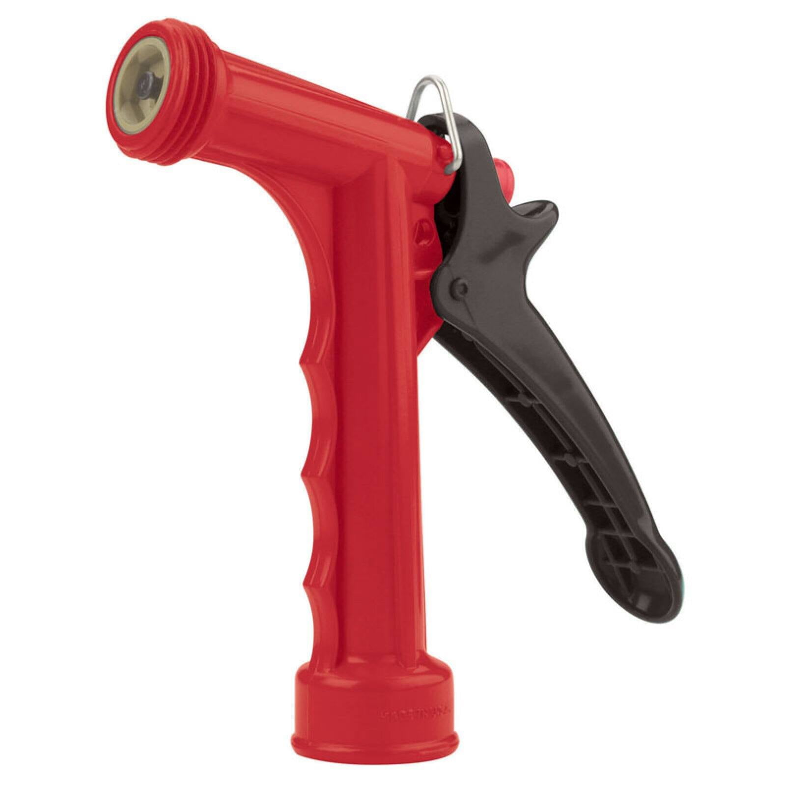 Gilmour 572TFR Commercial Insulated Grip Nozzle with Threaded Front Red 