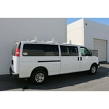 AA-Racks Fullsize Universal Van Roof Rain Gutter Rack Three Bar Ladder ...