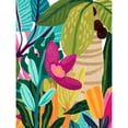 thumbnail image 3 of Vess, June Erica 19x24 Black Modern Framed Museum Art Print Titled - Island Thicket I, 3 of 5