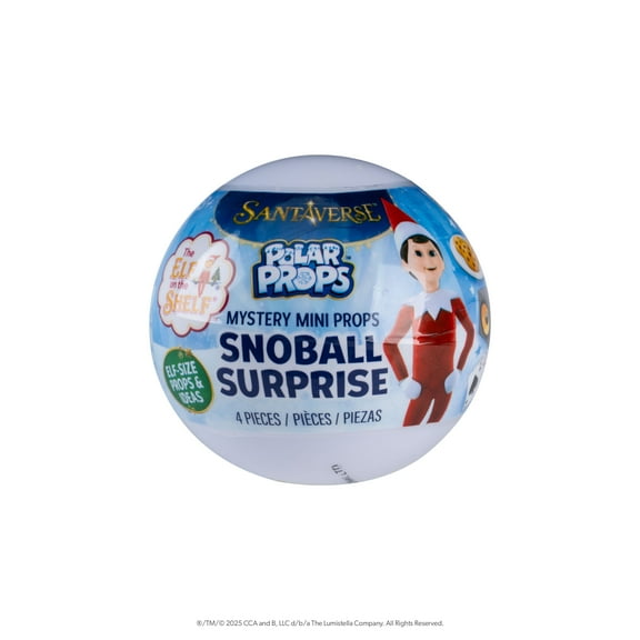 The Elf on the Shelf Polar Props Snoball Surprise – Mystery Elf Scene Prop Set (1 of 6 Styles)