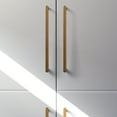 thumbnail image 5 of Goo-Ki 7 6/19" Center to Center Antique Brass Kitchen Cabinet Pulls, Vintage Drawer Handles Closet Classic Retro Kitchen Hardware for Bedroom(6 Pack), 5 of 7