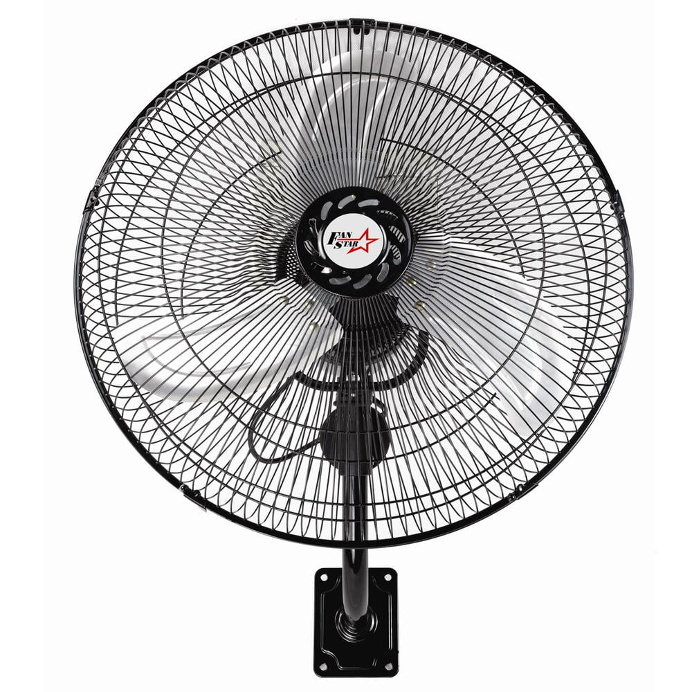 VENTILADOR MYTEK FANSTAR 3196 PARED 18 PUL 3 VEL METAL NEGRO 3196 - Código: 3196 | Compra en Guadalajara