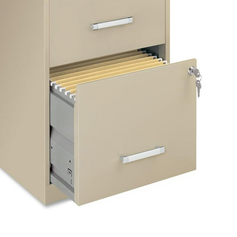 Two drawer on sale lockable filing cabinet