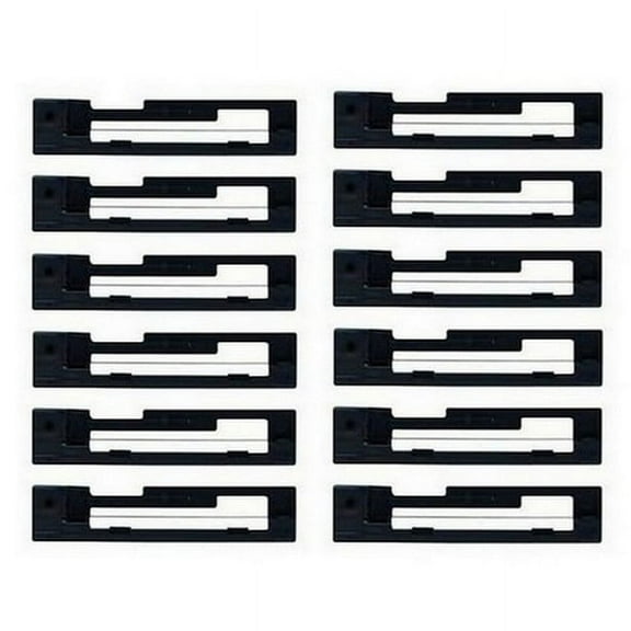 PrinterDash Compatible Replacement for Citizen CBM-910/CBM-920/MD-910/MD-911/iDP-3110/iDP-3111 Black P.O.S. Printer Ribbons (12/PK) (85295_12PK)