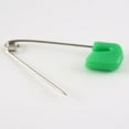 thumbnail image 2 of FUEENIRVA 100pcs Practical Design Locking Pin Keepers Safety Pin Assorted Color Nickel Plating Fastener for Hats, 2 of 8