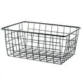 SHEYAGN Plastic Storage Bins Clearance Iron Wire Storage Basket