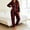 A42 Red, variant on Women's Onesie Pajamas Adult Zip Up Jumpsuit Hooded Plaid Fleece Warm Sleepwear Loungewear Full Body Romper Cozy Winter Nightwear Casual Lounge Outfit